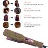 Hair Straightener Plancha Para Cabello 2 Inch Flat Iron with Rhinestones Professional Titanium Straightener Iron Heat-up 480℉ 5