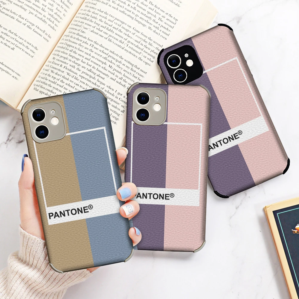 

Luxury Lambskin Leather Phone Case For Iphone 12 13 Pro Max Cover Fashion Luxury Lambskin Coque phone cases for iphone 11 cases