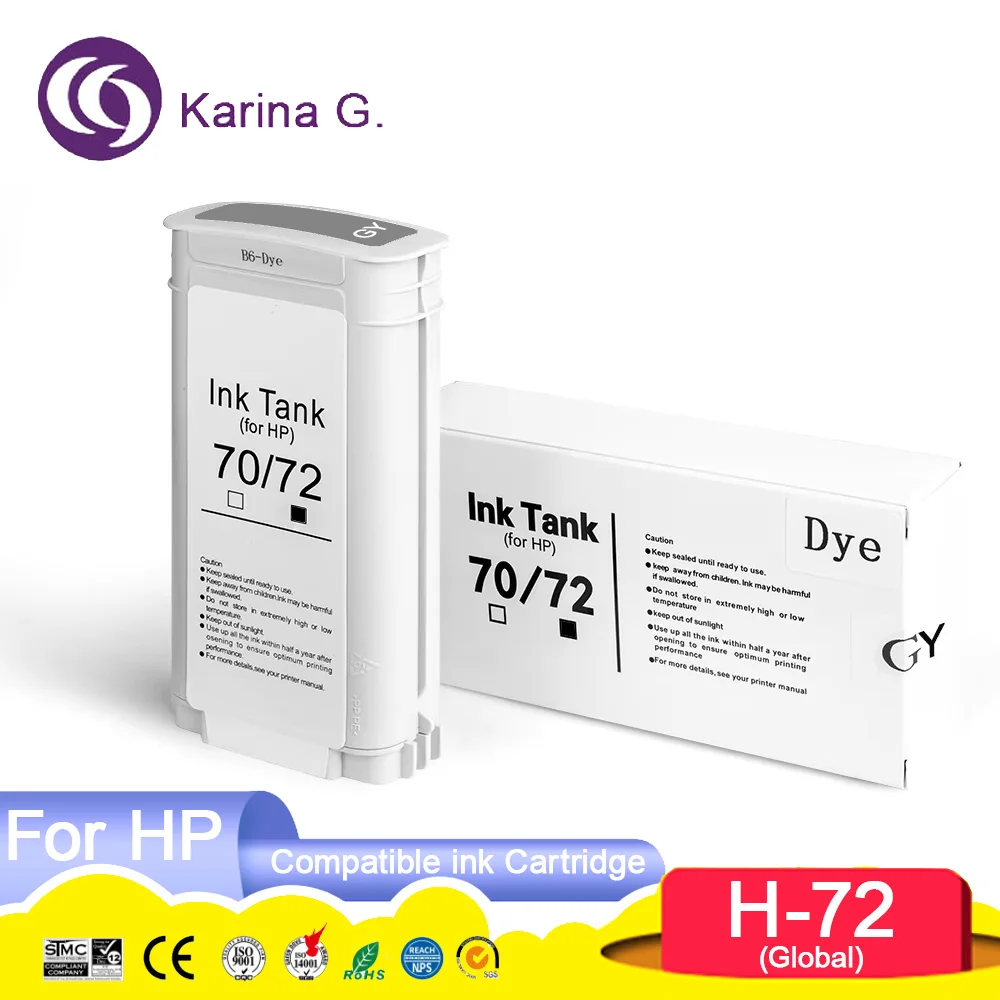 72 With Dye ink Premium Compatible InkJet Ink Cartridge for 72 T770 T790 T1120