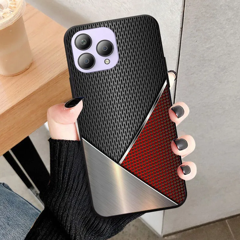 Sleek Black Silicone TPU Phone Case - Soft Protective Bumper Shell Cover