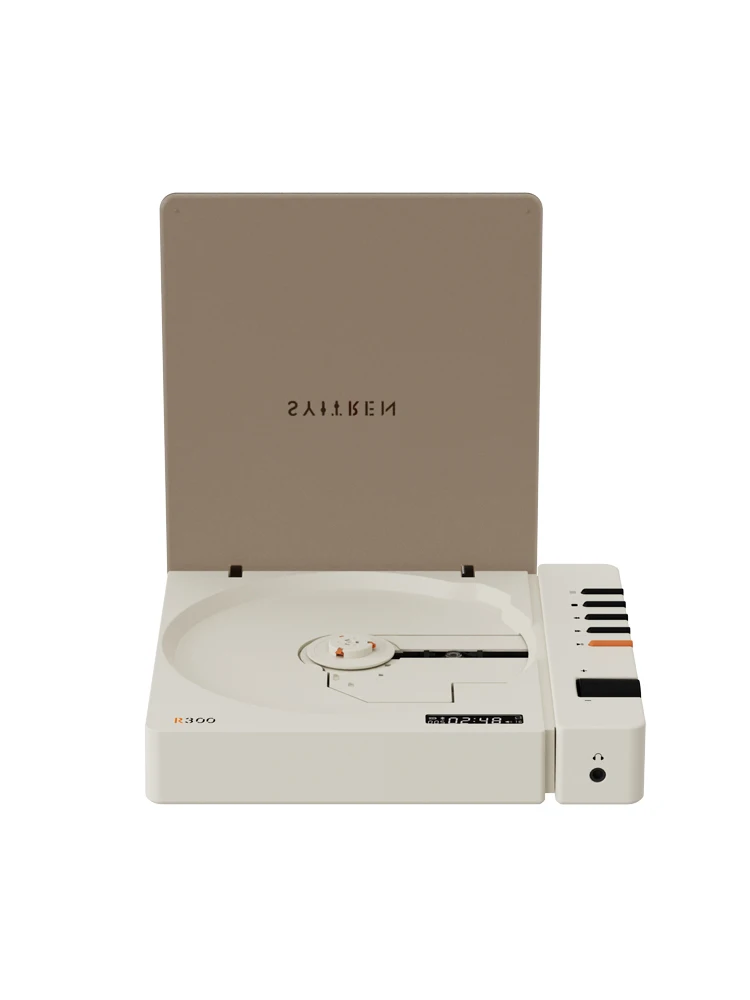 Syitren R300 Portable Pure CD Player High Quality Wireless Bluetooth HIFI Album Player Rechargeable MP3 Walkman Optical Output