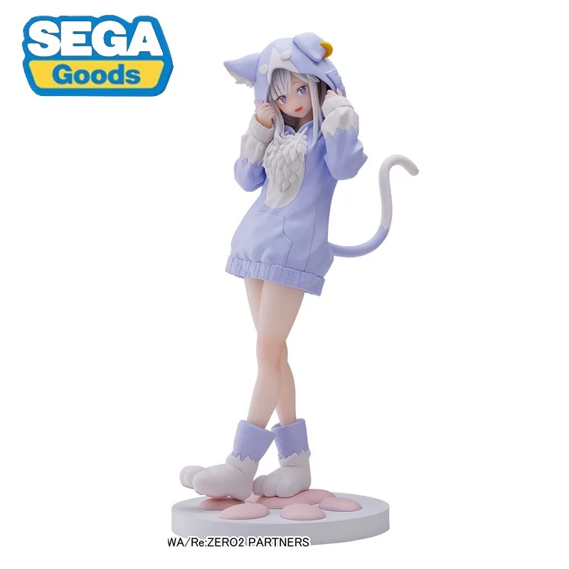 

Stock Original SEGA Luminasta Emilia Anime Figure Re:Life in A Different World From Zero ollection Figurine Model Gift For Toys