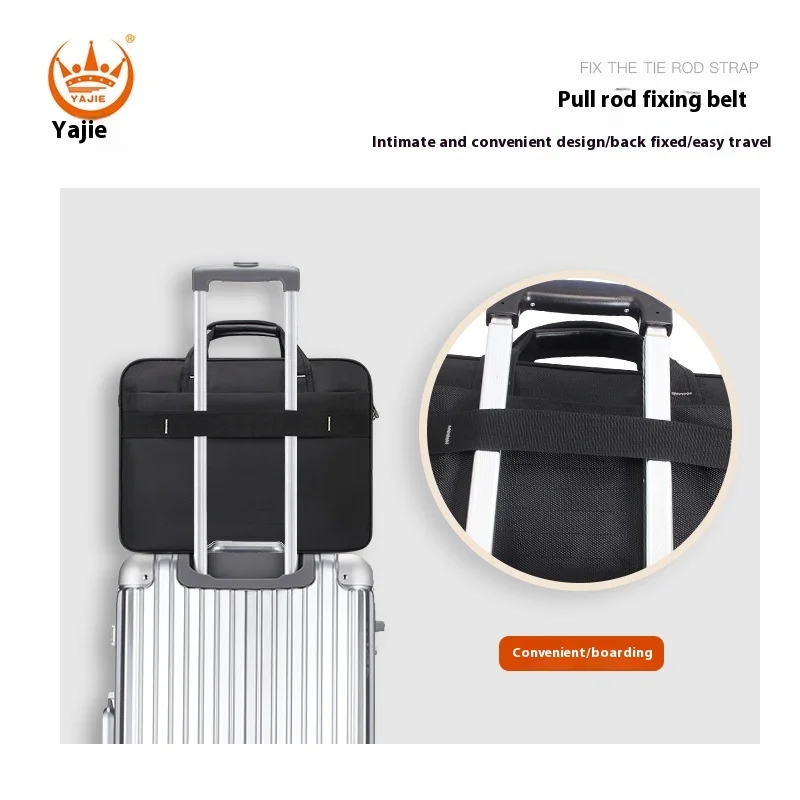 Business men's briefcase canvas waterproof large capacity 15.6 inch laptop bag work bag business bags official office laptop bag,leather briefcase,business shoulder bag