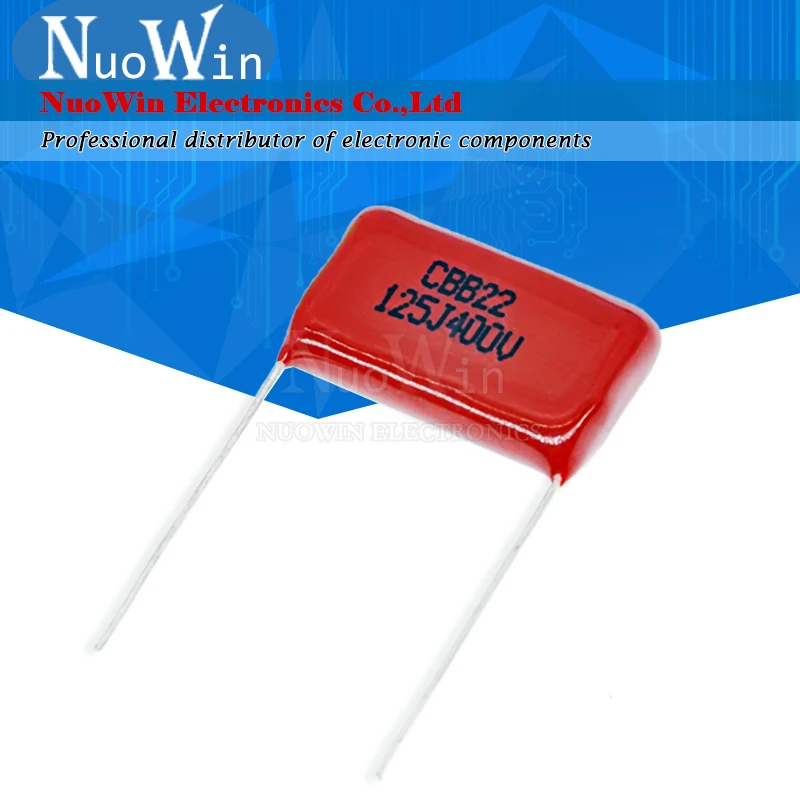 Polypropylene Film Capacitor 10PCS 400V 224J 334J 394J 474J 564J 684J 824J 473J 683J 104J 154J 105J 125J 205J 155J 0.1UF 1UF CBB