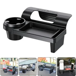 Car Cup Stand Phone Holder with Hanging Storage Rack and Interior Accessories (Type A)
