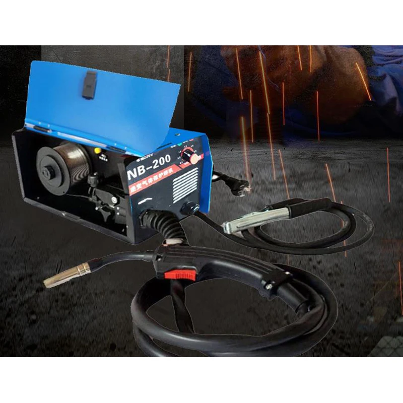 Electric welding machine 220V intelligent small gas-free inverter protection welding machine NB-200