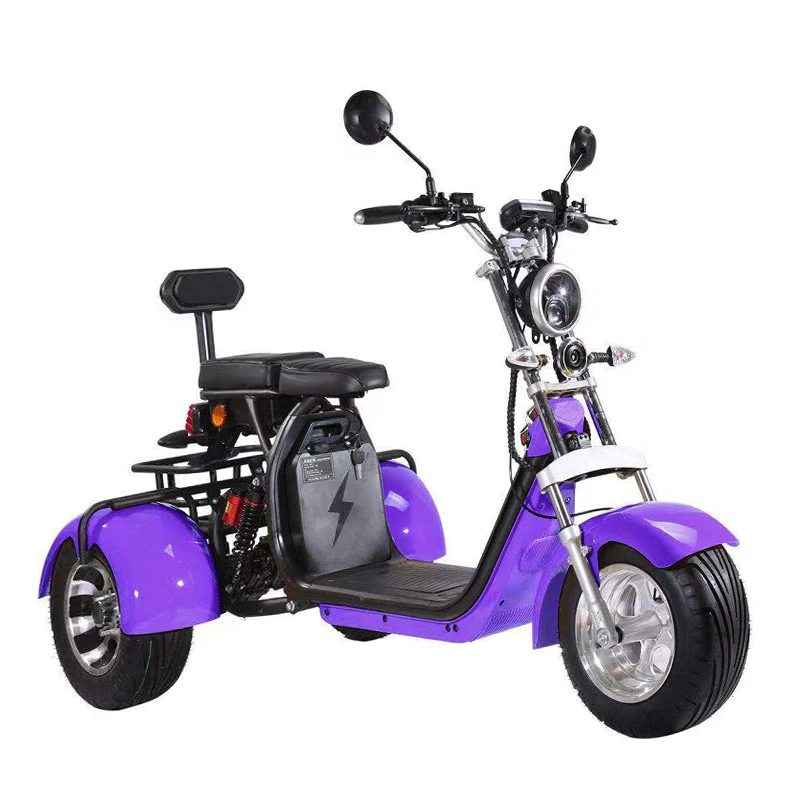

3 wheel electric scooter Adult Tricycle 1500W 2000W tricycle with eec European warehouse in stock