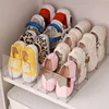 Baby shoe storage rack Shoe shelf Acrylic box Entry Baby shoe cabinet Children shoe box Large capacity cabinet to save space 6