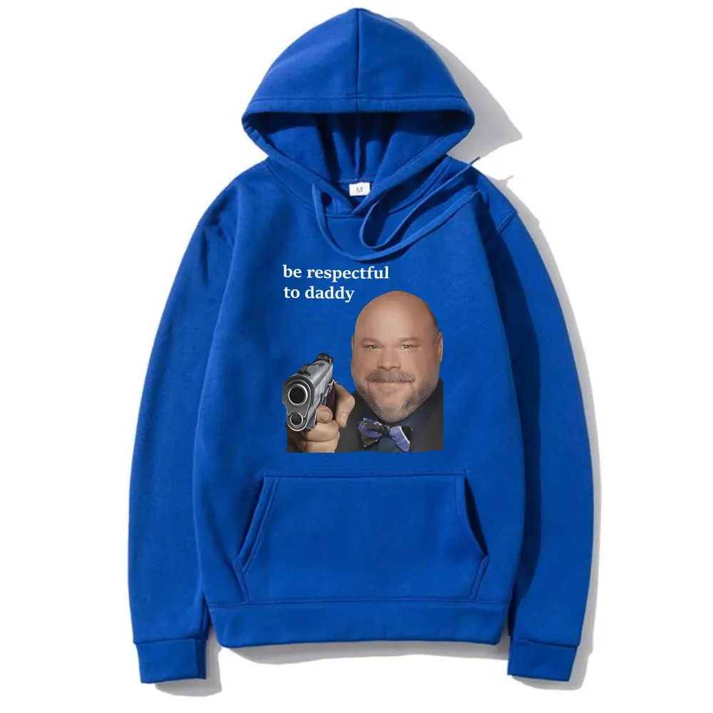 Funny Meme Hoodie Bertram Be Respectful To Daddy Print Sweatshirt Men Women Casual Oversized Hoody Male Fashion Brand Tracksuit