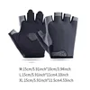 New Cycling Gloves Anti Slip and Shock-absorbing Outdoor Sports Gloves Summer Sun Protection Elastic Fingerless Gloves 2