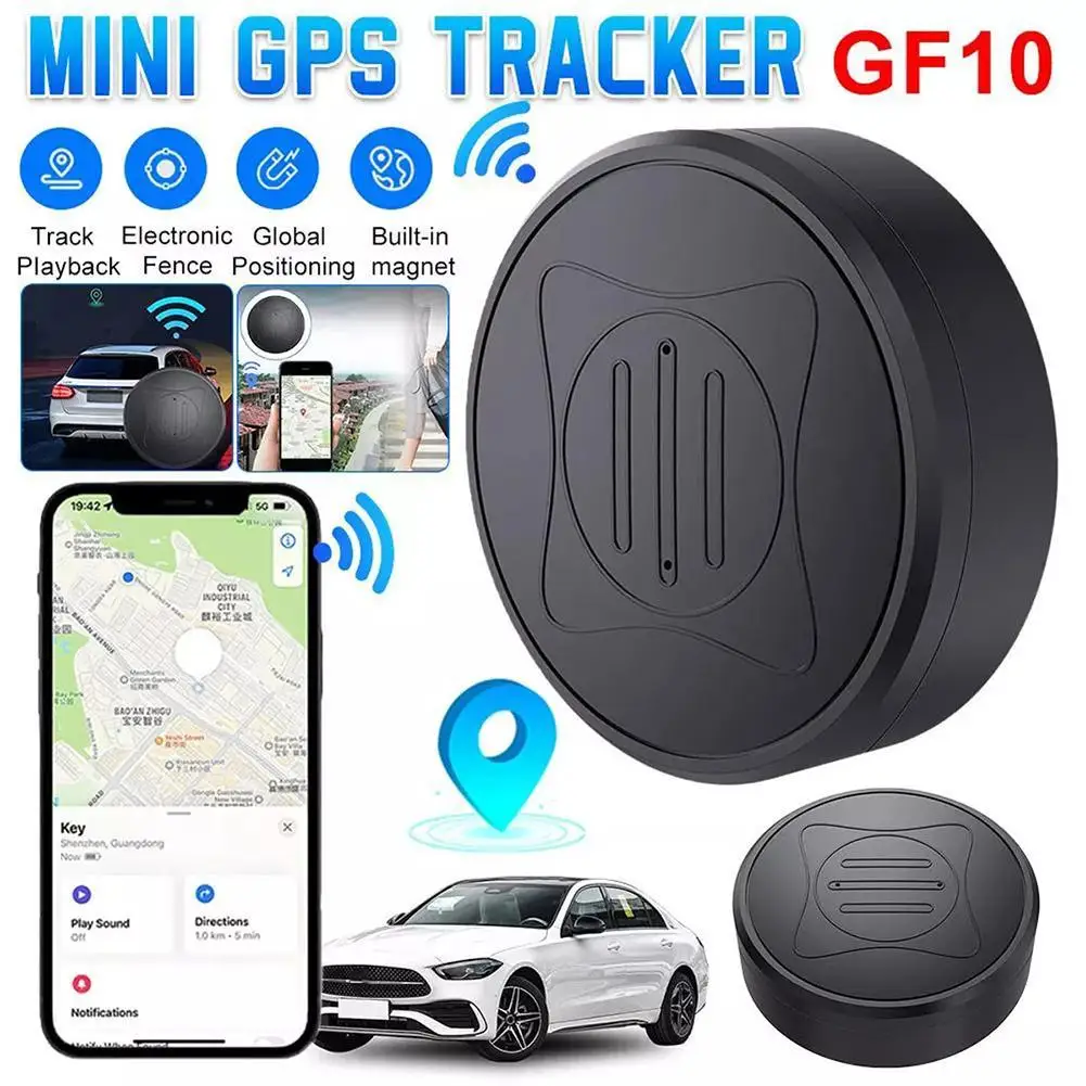 Mini GPS Locator Dtrong Magnetic Car Tracking Vehicle Anti-Theft Positioner For Children Pets Motorcycles And Trucks