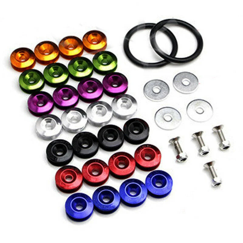 New Universal Bumper Trunk Quick Release Fastener Kit For Car Front or