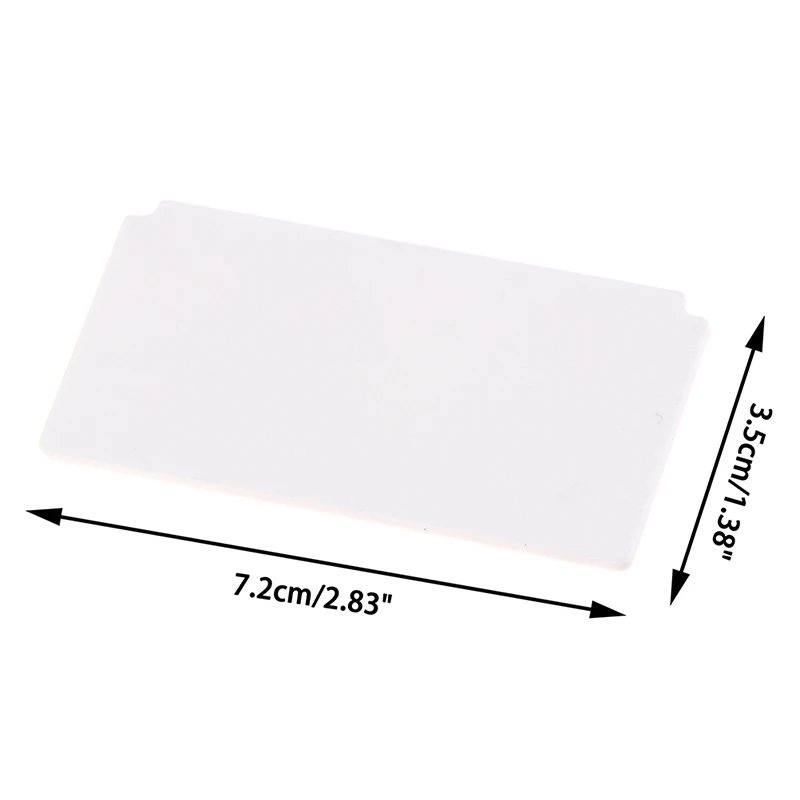 10X Fake Nail Display Stand Box Show Holder Plastic Partition Plate Storage Case 6