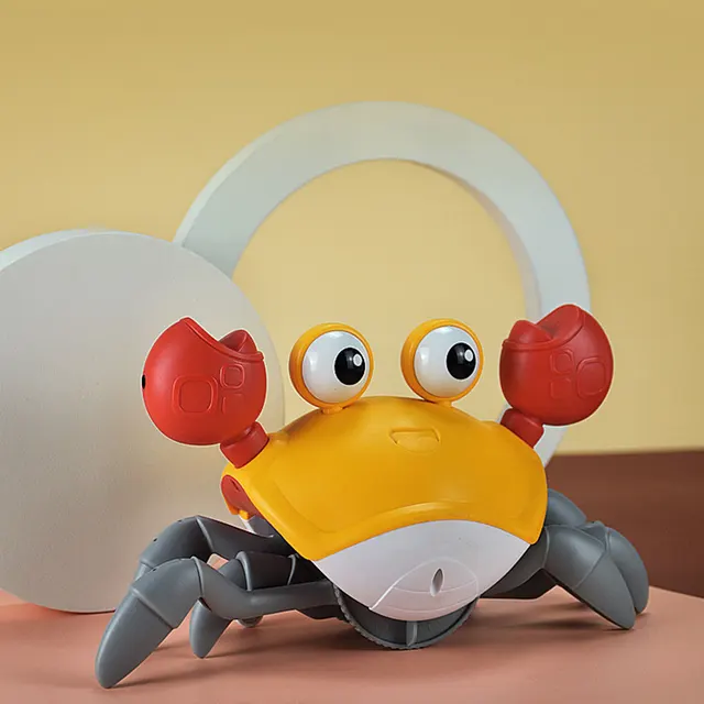 Infant Crawling Toys Induction Escape Crab Baby Light Up Toy Electronic Educational Toddler Moving Toy Kid Birthday Gift 1