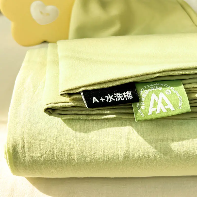 Bed Sheet Household Washable Cotton Skin-friendly Soft Bedding Luxury Breathable Bedspread Adults Students Universal Daily Ins 6