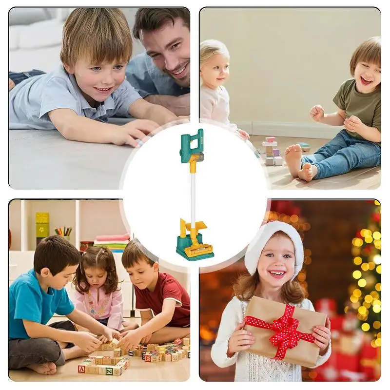 Pretend Vacuum Cleaner Toy Electrical Vacuum Cleaner Toy For Role Play Early Learning Children House Cleaning Vacuum Toys 4