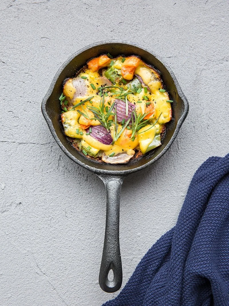 Cast Iron Skillets 14/20cm Frying Pan Cooking Pot Breakfast Pan Omelette  Pancake Pot Restaurant Chef Induction Cooking Cookware - AliExpress