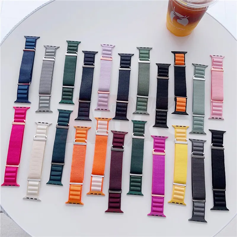 Ремешок Alpine для Apple Watch Band 49 мм 45 мм 41 мм 44 мм 40 мм 38 мм для H11 W59 N8 Z59 Z8 DT8 MT8 W68 Ultra DTNo.1 DT7 Max S7