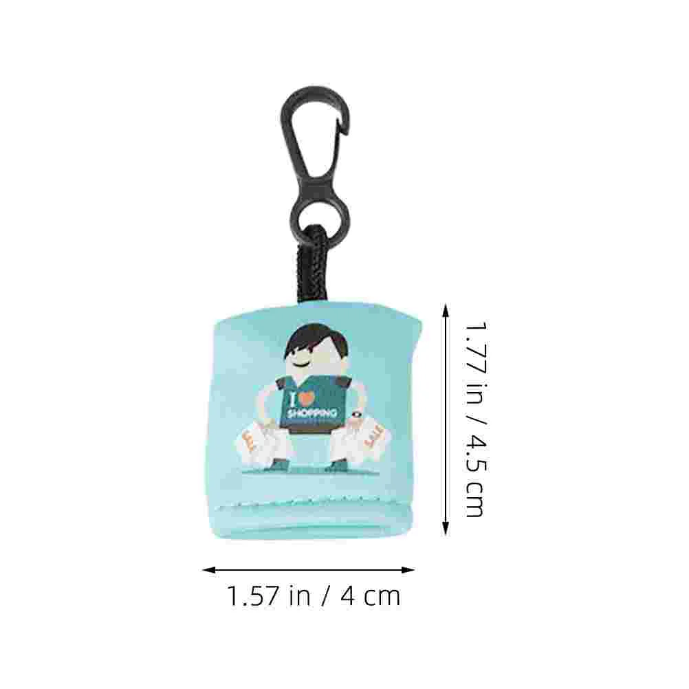 6 Pcs Printing Keychain Glasses Cloth Wipes Phone Cleaning Fiber Eyeglass Cleaner 6