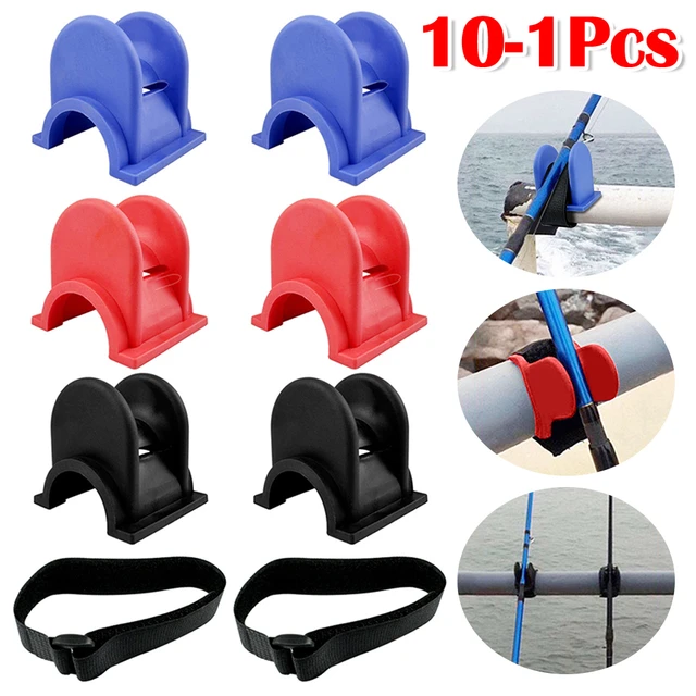 10-1pc Silicone Boat Fishing Rod Holder Feeder U-Shaped Pod Stand Holder  Holes Soft Fishing Pole Tackle Carp Fishing Accessories - AliExpress
