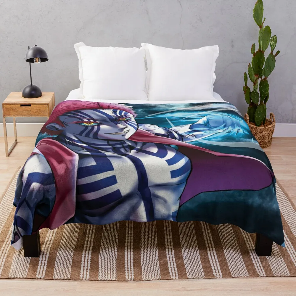 Akaza Demon Slayer Wearable Zip Aphmau Five Below Throw Blanket akaza-demon-slayer-wearable-zip-aphmau-five-below-throw-blanket