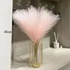 10PCS Artificial Pompous Grass Pompass Branches Fake Fluffy Stems Plants Vase Filler for Home Boho Decor Flower Arrangement 6