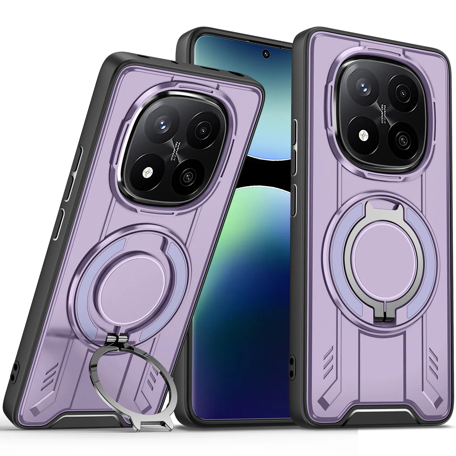 Premium 360° Magnetic Car Holder Phone Case with Stand
