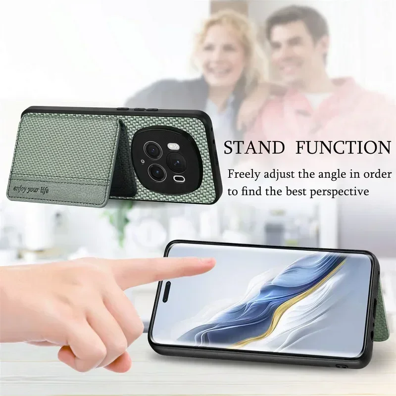 Luxury RFID Blocking Leather Card Back Cover