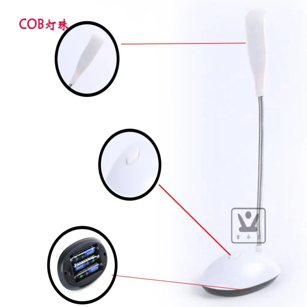 Bedside Lamp Dimmiable Table Top Lanterns Desktop Work Study Night Light For Student Study Reading Rechargeable Bright Desk Lamp 5