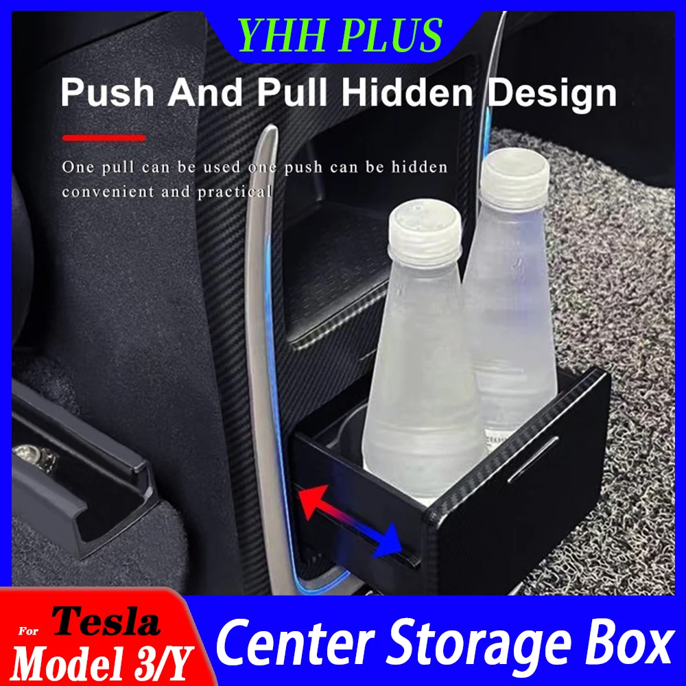 

Armrest Box Organizer Case Center Storage Box Organization For Tesla Model Y 2023 Accessories Car-style Car ModelY Exterio Parts