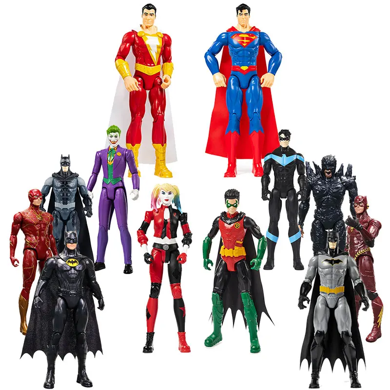 12 Pollici Robin The Joker Harley Quinn Batman Shazam Collection Action Figure Toys Bambole Anime Per Bambini Regali Di Compleanno Per Bambini