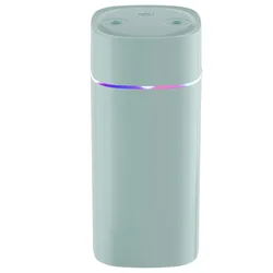 Compact 180ML USB Electric Aroma Diffuser & Humidifier with LED Lights for Home, Office, and Car (Green)