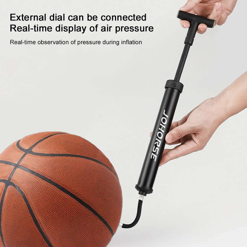 Ball Hand Pump Portable Soccer Pump Inflator Compact Football Inflator Multifunction for Basketball Football Volleyball