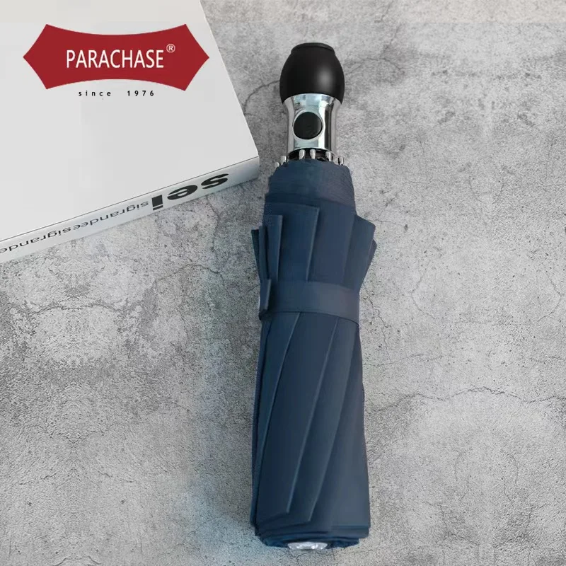 Parachase Big Umbrella for Men Windproof Strong 10 Ribs Automatic Umbrellas Luxury Designer Outdoor Golf Umbrella Corporation