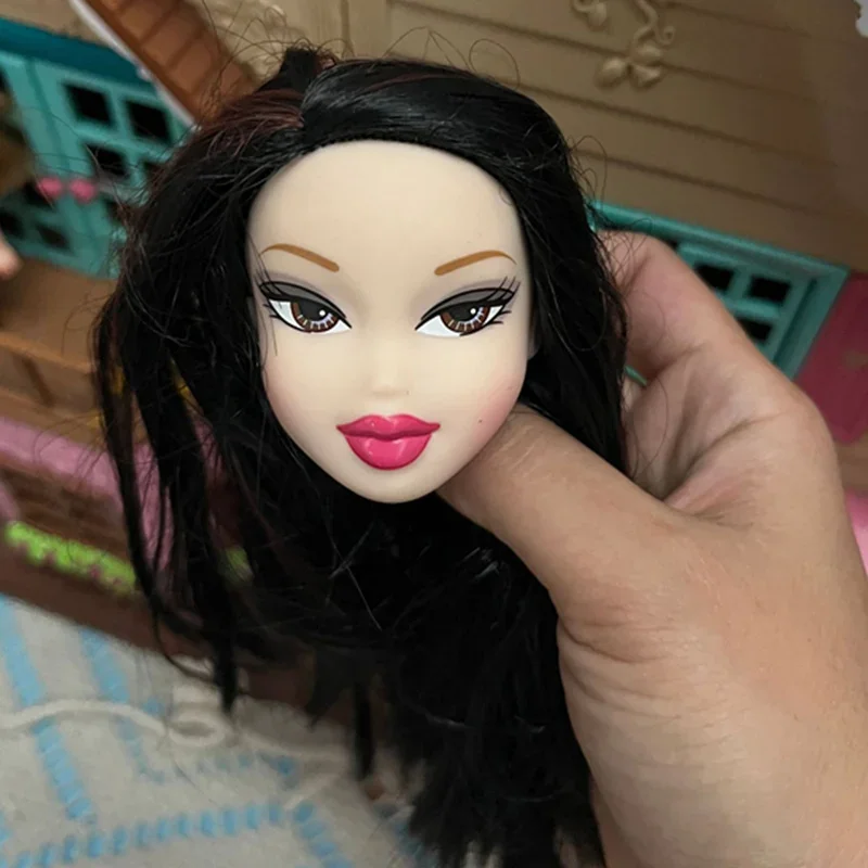 One Pieces Head Girl Doll's Head 1/7 Bjd with Sex Mouth Diy Dress Up Toy Accessories 2
