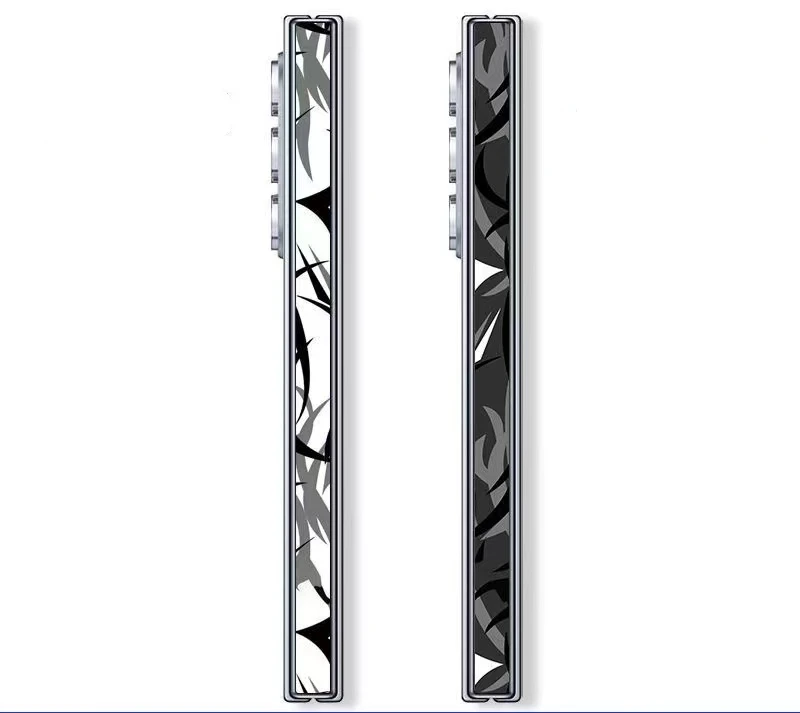 thumbnail image 1 of pegatinas de teléfono antiarañazos de grano colorido para SAMSUNG Z Fold5 5G, película adhesiva trasera y de bisagra para Galaxy Z Fold 6 4 3 2, 1 of 4