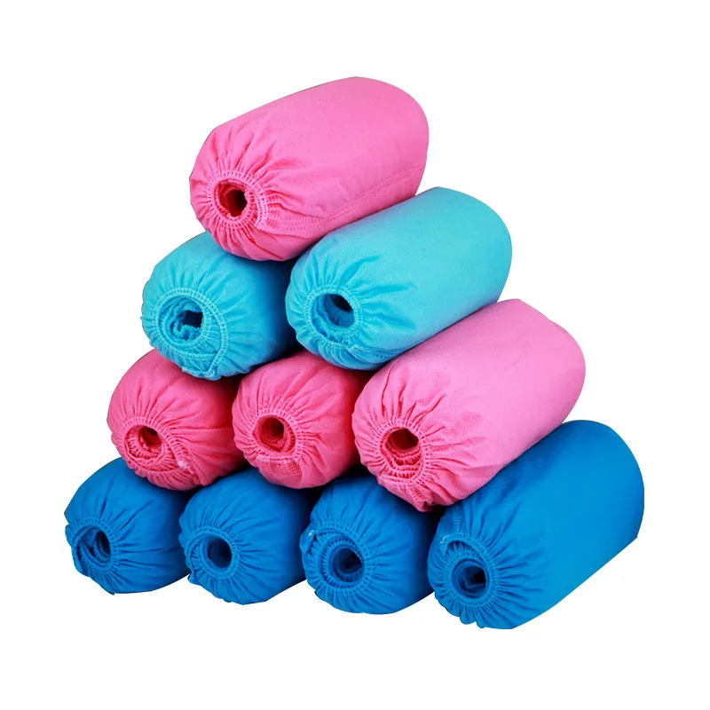 Non-woven Disposable Shoe Cover Dustproof Non-slip Shoe Cover Children Students Adult Non-woven Shoe Cover Household Foot Cover