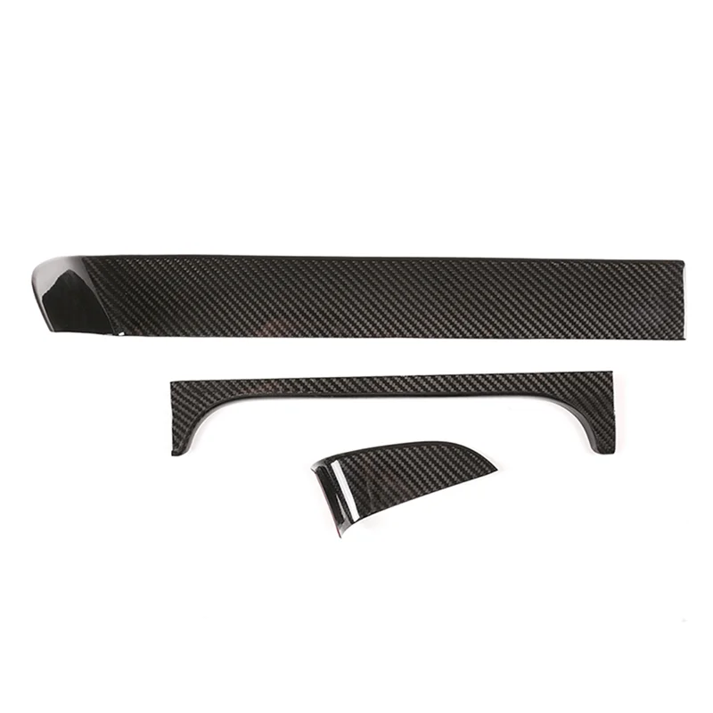 Per Mercedes-Benz Classe G G63 G350 G500 2019-2020 Dry Carbon Fiber Car Dashboard Display Screen Cover Trim