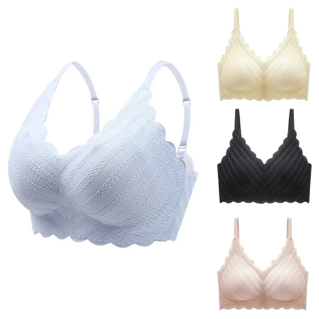 Women's Push Up Bra Wireless Padded Seamless Bra Bralettes