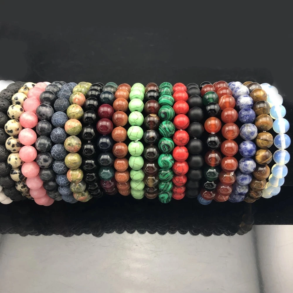 Chakra Balance Gemstone Bracelet - Natural Healing Beaded Jewelry