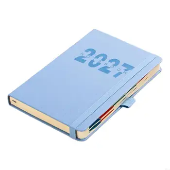 Business planner accademico 2027 con elenchi cose da fare e pagine calendario, taccuino per gestione del in carta