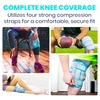 Knee Ice Pack Wrap Cold/Hot Gel Compression Brace for Arthritis Pain Tendonitis ACL Athletic Injury Meniscus and Patella Surgery 3