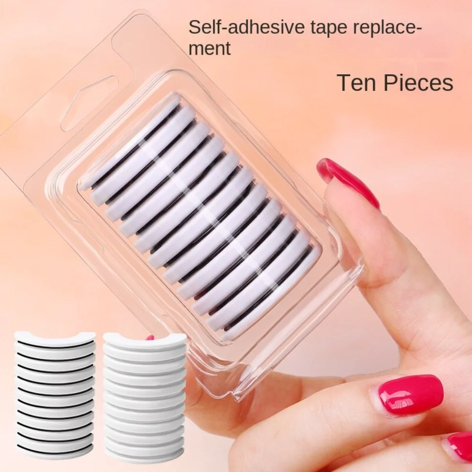 

10 Self-adhesive Eyelash Strips Waterproof and Sweatproof with Any Eyelashes Transparent Self-adhesive Jelly Strips Aliexpresse