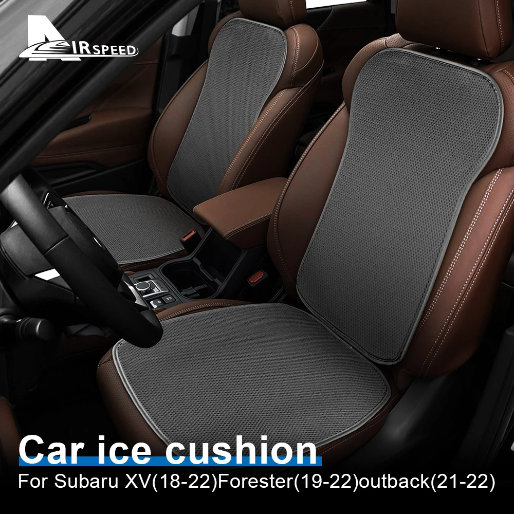 

Car Seat Cushion Winter Cover For Subaru XV Forester Outback Four Season Breathable Non-slip Ice Silk Seat Protector Pad