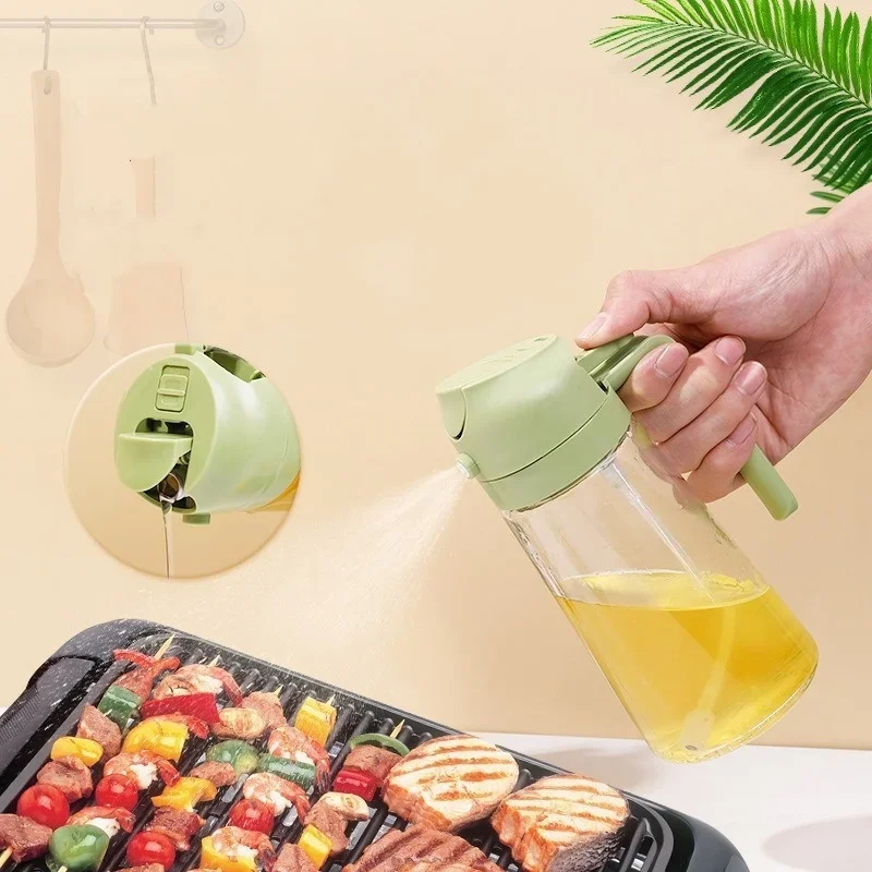 Glass Oil Sprayer Bottle for Cooking and BBQ