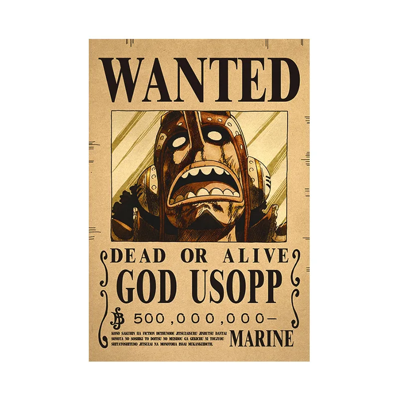 Luffy First Wanted poster