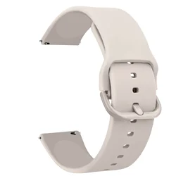 Dual-Size Quick Release Silicone Watch Band - Unisex Sports Accessory - Mibro Air (Star Light)