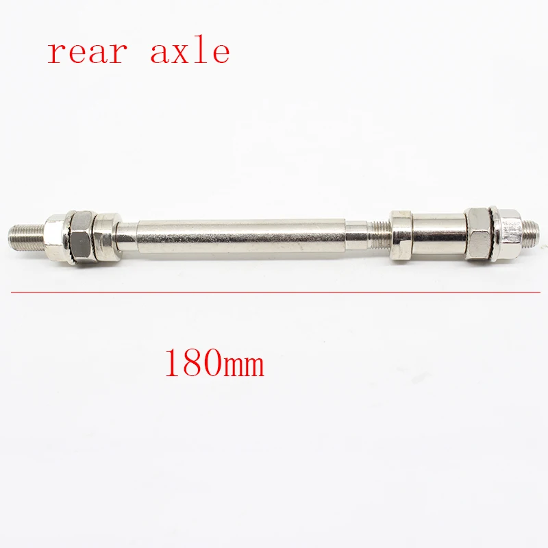 14CM 18CM Bicycle Wheel Hub Axle Front Rear Bearing Solid Shaft Bicycle Front/rear Axle Lever Bike Repair Tool Accessories bicycle ball bearing bicycle wheel hub bearings