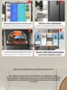 CX 526 liters IDP double net multi-door T-type folio large capacity household ultra-thin refrigerator 5