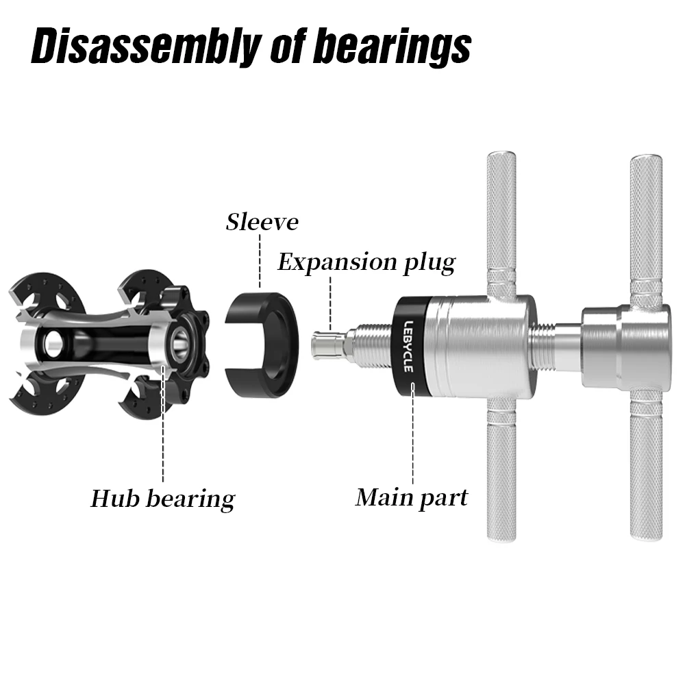 bearing installation bicycle hub bearing puller